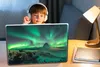 MuchoWow® Laptop Aufkleber Sticker Cover Nordlichter - Produktbild-Vorschau 3