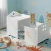 Set da pranzo per bambini Relaxdays, 2 pezzi, tavolo e Anteprima dell’immagine prodotto 5