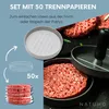 NATUMO Burgerpresse Set aus Hamburgerpresse und Burger Produktbild-Vorschau 3