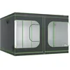 A grow tent with two separate compartments, shown from the front-left. Voir les images du produit