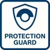 A blue and white graphic with the text "PROTECTION GUARD" below a shield icon. Produktbild-Vorschau