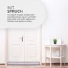 Coupe-courant d'air avec slogan 95cm x Ø12cm Gris (vent) Voir les images du produit 7