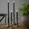 LED sviečky z pravého vosku, FLAMME ANTIQUE, 1 teplá biela Náhľad obrázku produktu 5