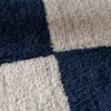 Teppich Kariert - Blox Blau Weiß Produktbild-Vorschau 4