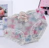 Damen-Höschen mit Rosenstickerei, Blumendruck, mittlere Produktbild-Vorschau 7