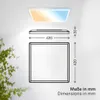 B.K.Licht Pannello LED telecomando 42x42cm quadrato 22W Anteprima dell’immagine prodotto 8