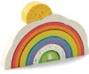 Tender Leaf Holzpuzzle Regenbogen Tunnel buntes Produktbild-Vorschau 2