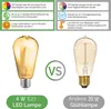 3X Lumiled Led St64 Filament 4W E27 440Lm 2000K Amber Podgląd zdjęcia produktu 5