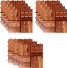 11 Stk. Holzfliese Akazienholz 30x30cm Fliese Stecksystem Schachbrettmuster Produktbild-Vorschau