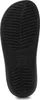 The image shows the sole of a black Crocs sandal. Voir les images du produit