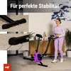 Hop-Sport Heimtrainer Fahrrad HS-010H Rio violett - Produktbild-Vorschau 4