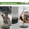 Pole Dance Matte extra dick 10cm Ø120cm schwarz Produktbild-Vorschau 6