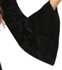 Principessa medievale con cappuccio vestito nero Halloween Anteprima dell’immagine prodotto 4