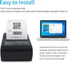 58mm Mini tragbarer Thermodrucker Drahtloser Produktbild-Vorschau 13