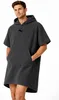 Puma Unisex Badeponcho Poncho mit Kapuze Strand Sauna Produktbild-Vorschau 5