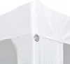 vidaXL Tenda per feste 3x6 m PE Bianco Anteprima dell’immagine prodotto 3