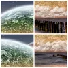 Bilder auf glas - Abstraktion Planet Erde Globus - 30x30cm Produktbild-Vorschau 8