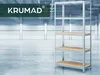 KRUMAD regál pro vysoké zatížení 180x90x40 cm 5 polic z MDF Náhled obrázku produktu 2