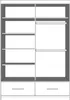 2er SET Schwebetürenschrank FLORENCE mit Spiegel 150 cm und Produktbild-Vorschau 3