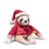 Steiff, Sanny, bradipo di Natale, colore beige, altezza 30 Anteprima dell’immagine prodotto 1