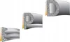 Three different cross-sections of sealing profiles. Náhled obrázku produktu