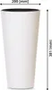 Prosperplast 12352 Doniczka TUBUS SLIM 20 cm, biała Podgląd zdjęcia produktu 25
