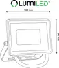 Reflektor LED LUMILED do użytku zewnętrznego 20 W 1800 lm Podgląd zdjęcia produktu 6