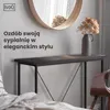 IvoQ Stoliki konsolowe - Zestaw 2 szt. - Czarny - Wąskie Podgląd zdjęcia produktu 6