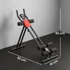 SPORTNOW Bauchtrainer, Klappbarer Bauchmuskeltrainer mit Produktbild-Vorschau 3
