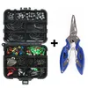 188-teiliges Angelzubehoer-Set mit Tackle Box Zangen, Produktbild-Vorschau 5