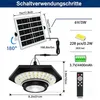 Solar LED Lampe mit Bewegungsmelder 4000LM, 228 LEDs, 3 Produktbild-Vorschau 2