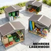 Outsunny tuinhuis met funderingsframe, tuinhuis, schuur, Productafbeelding-voorbeeld 9