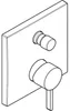 HANSGROHE 76416140 Wannenmischer Unterputz Finoris Produktbild-Vorschau 4