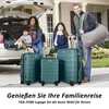 Handgepäckkoffer Koffer Hartschale Leicht Reisekoffer ABS Produktbild-Vorschau 2
