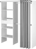 BARI Armoire non extensible blanc 1 tiroir - L 143,5 x P 48 Voir les images du produit 7