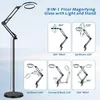 3-in-1 Lupenleuchte, 10-Fach Lupenlampe 3 Farbmodi 10 Produktbild-Vorschau 5