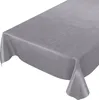 Tischdecke Wachstuch Einfarbig Grau Robust Wasserabweisend Produktbild-Vorschau 1