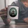 Kaffeetasse mit gruseligem Geisterhaus Motiv und Spruch - Produktbild-Vorschau 6