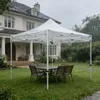 2,5x2,5m Pavillon Ersatzdach Transparent PVC Wasserdicht Produktbild-Vorschau 3