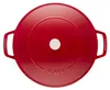 Staub 302593, 3,7 l, Schwarz, Eisenguss, Emaille, Produktbild-Vorschau 2