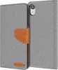 Conie Jeans Style Klapp Tasche für iPhone XR Kartenfach Produktbild-Vorschau 1