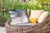 MuchoWow® Outdoor Kissen - Wolken - Gold - Abstrakt - 60x40 Produktbild-Vorschau 3