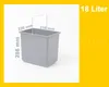Hailo Seau intérieur 1049519 avec couvercle 18 litres Voir les images du produit 4