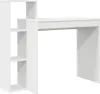 vidaXL Scrivania con ripiano bianco 100 x 40 x 90 cm Anteprima dell’immagine prodotto 1