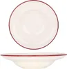 Bonna Pasta Teller - Linea Burgundy - Porzellan - 27 cm Produktbild-Vorschau 1