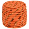 The Living Store Bootsseil Orange 16 mm 100 m Polypropylen Produktbild-Vorschau 2
