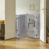 Relaxdays Absperrgitter, freistehendes Schutzgitter, HxB: Produktbild-Vorschau 5