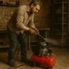 KRAFT&DELE | Compresseur d'huile, Compresseur, 34L, 230V, Voir les images du produit 2