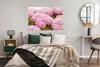 MuchoWow® Poster Busch - Blumen - Rosa - Hortensie 120x90 Produktbild-Vorschau 4