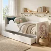 Komplett-Kinderbett 140x70 Weiß | Mit Rausfallschutz, Produktbild-Vorschau 8